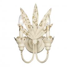  0846-2W AI - Lillianne 2 Light Wall Sconce in Antique Ivory